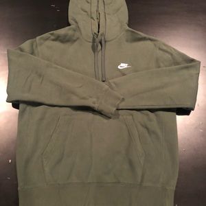 Nike Army Green Medium Hoodie - Best Offer